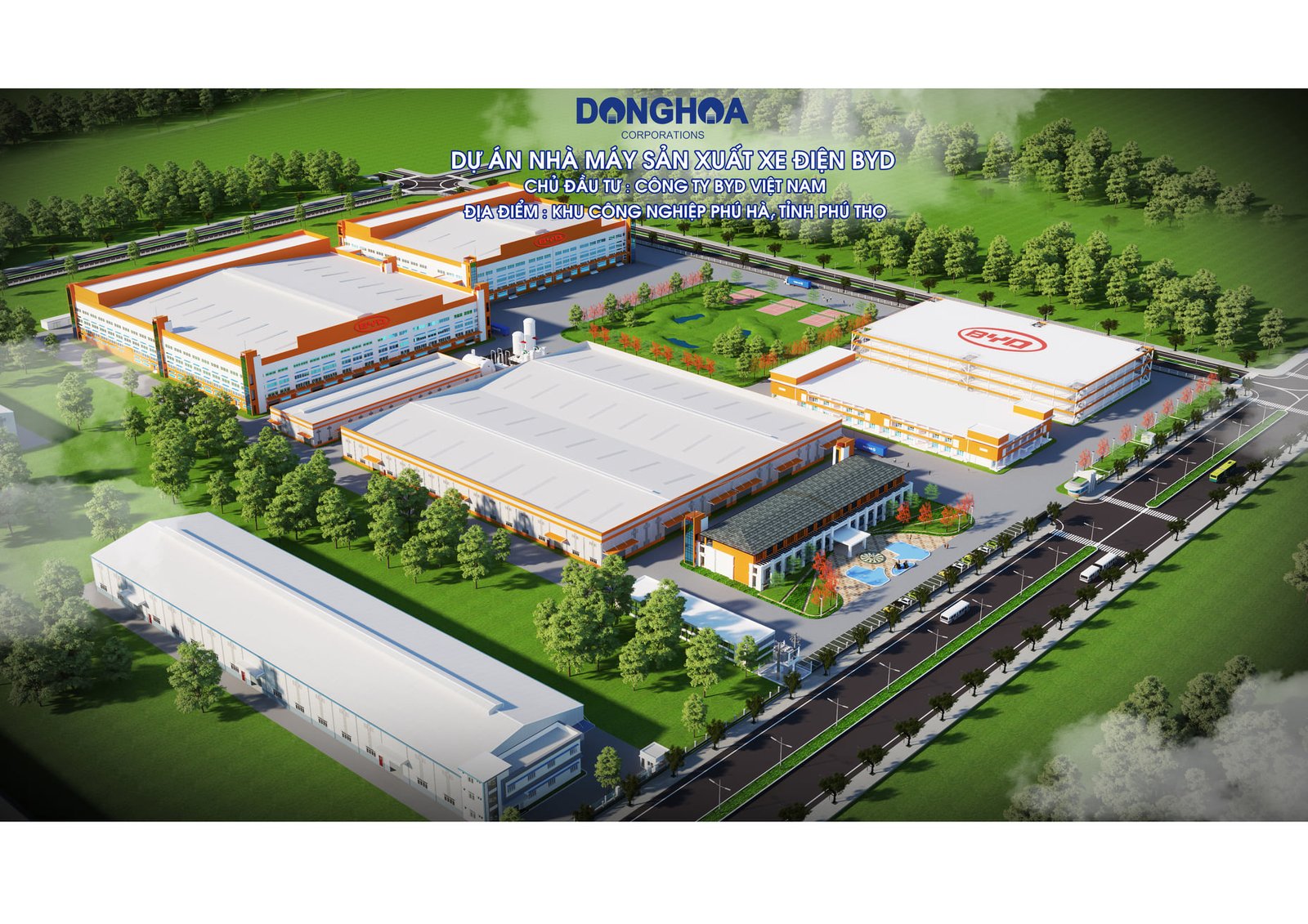 Dự Án Nhà Máy Sản Xuất Xe Điện BYD