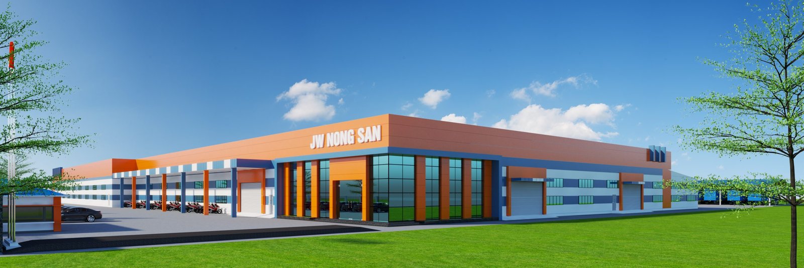 Nhà máy sản xuất thực phẩn JW Nông Sản