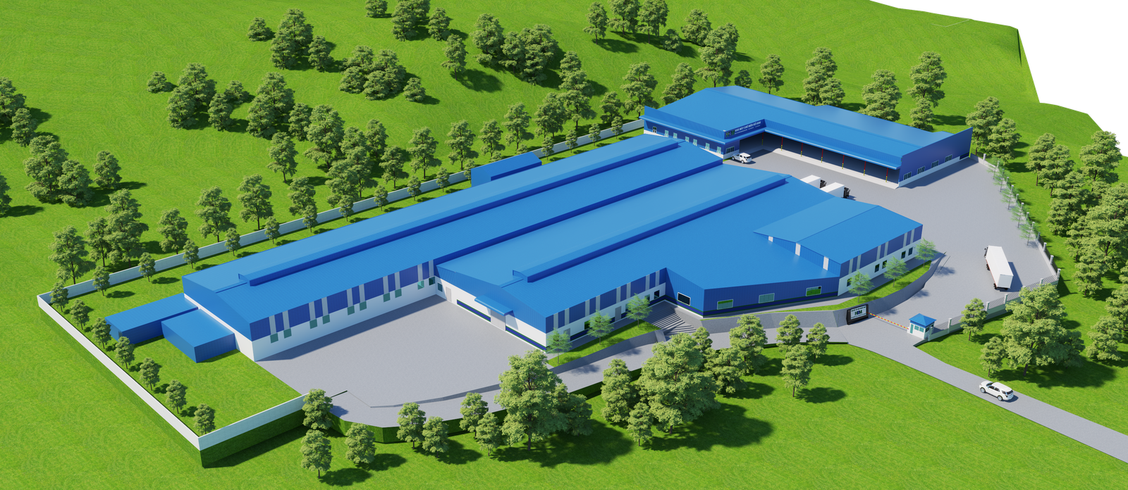 NHÀ MÁY CHẾ BIẾN GỖ HBM