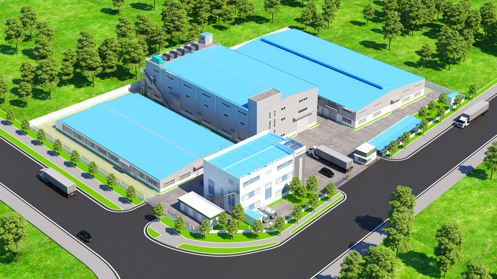 Nhà Xưởng Sản Xuất Số 2 – Nhà Máy Sangmoon Vina